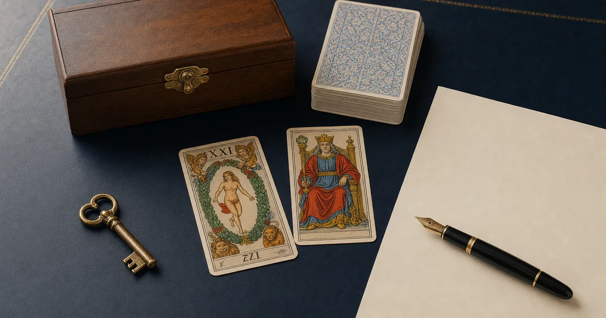 Jeu de tarot français de 78 cartes — Mentions légales et confidentialité